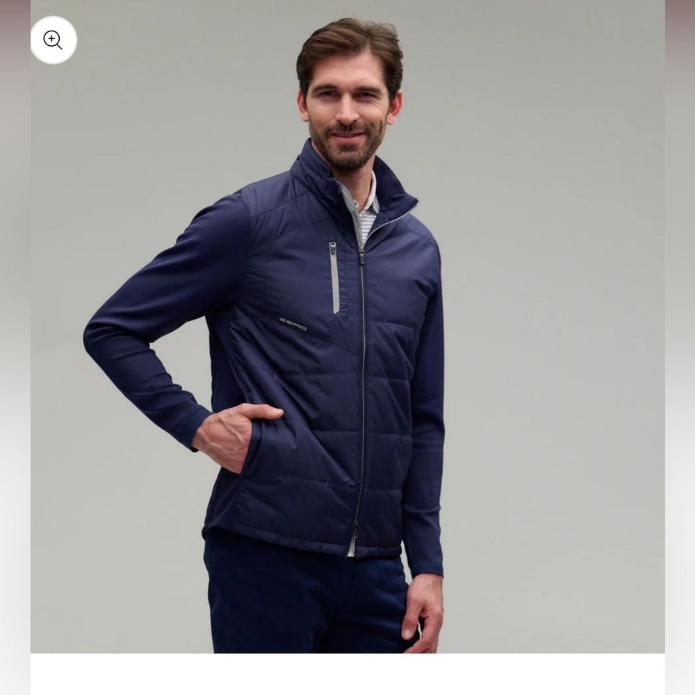 Zero Restriction Z625 Navy Men’s Jacket, Size M